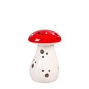 LED Ceramic Mushroom Table Décor, Set of 2