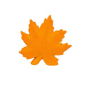 Maple Leaf Flocked Ceramic Table Décor, Asst, 6.25"L