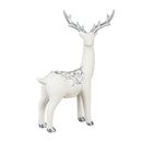 Season to Sparkle Table Décor Deer with Metallic Embellishment Ceramic Set