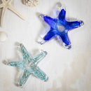 Starfish Decorative Glass Table Decor, Asst, 7"L