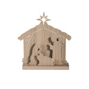 Nativity LED Table Decor Wood Scene, 16"H