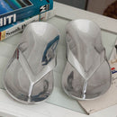 Flip Flop Metal Trinket Dish, Set of 2