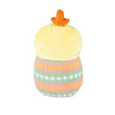 12.5" Fabric Gnome with Chicken Hat Tabletop Decor
