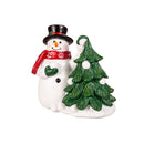 4.75" Resin Snowman with Snowballs Table Decor,8tar709