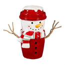Baking Spirits Bright Table Décor Snowman Cup Resin, Asst, 8.25"H