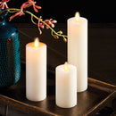NAPA Home & Garden, LIGHTLI MOVING FLAME PILLAR Candles