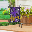 He Is Risen Applique Garden Flag
