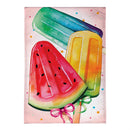 Summer Treats Burlap Garden Flag