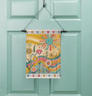 Sunny Field Burlap Garden Flag