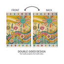 Sunny Field Burlap Garden Flag