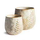 NAPA Home & Garden, FROND POTS, SET OF 2