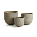 NAPA Home & Garden, CONCRETELITE JESSE POTS, SET OF 3