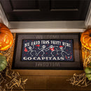 Washington Capitals Flocked Coir Halloween Sassafras Switch Mat, 22"x10"