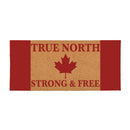Canada Strong True North Flocked Coir Sassafras Switch Mat, Strong & Free, 22"x10"