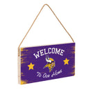 Minnesota Vikings Wood Wall Sign, 6x11