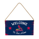 St Louis Cardinals Wood Wall Sign
