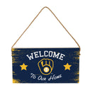 Milwaukee Brewers Wood Wall Sign