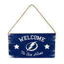 Tampa Bay Lightning Wood Wall Sign, 6x11