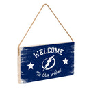 Tampa Bay Lightning Wood Wall Sign, 6x11