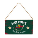 Minnesota Wild Wood Wall Sign, 6x11