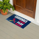 St Louis Cardinals Fan PVC Mat, 28"x16"