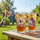 Houston Texans 16oz Glass pint, Set of 2