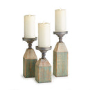 Napa Home Garden, NORTH BEACH CANDLE STANDS ,SET OF 3