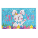 Bowtie Bunny Embossed Mat