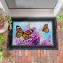 Lilac & Butterfly Embossed Mat