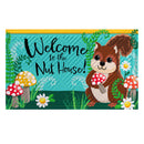 Nutty Squirrel Embossed Mat