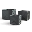 NAPA Home & Garden, FIBRECLAY X BOX CUBES, SET OF 3