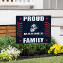 US Marine Proud Family Corps Yard Sign