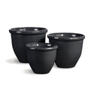 NAPA Home & Garden, GLAZELITE GARDEN POTS, SET OF 3