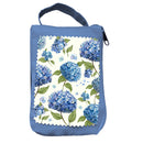 VivaStyle Tote Foldable Compact, Hydrangea, 15.5"L x 4.5"W x 16.5"H
