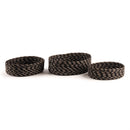 Napa Home Garden, LOW CADDY BLK ,SET OF 3