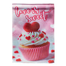 Cupcake Of Love Lustre House Flag
