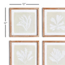 NAPA Home & Garden, SEAWEED PETITE PRINTS, SET OF 4,N2NH12