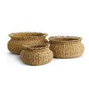 NAPA Home & Garden, SEAGRASS LOOP BASKETS, SET OF 3