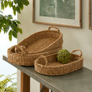 NAPA Home & Garden, SEAGRASS OVAL TRAYS, SET OF 3,N2SG05