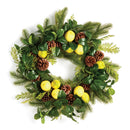 NAPA Home & Garden, LEMON & MIXED BOTANICALS WREATH 26"