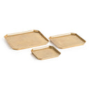 NAPA Home & Garden, DEZI SQUARE SERVING TRAYS, SET OF 3