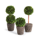 NAPA Home & Garden, BOXWOOD MINI TOPIARY DROP-INS, SET OF 3