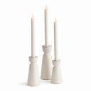NAPA Home & Garden, LIBBEY TAPER HOLDERS, SET OF 3