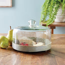 NAPA Home & Garden, KAMMIE TRAY WITH CLOCHE LARGE,N4LG11