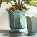 NAPA Home & Garden, MALINE FOOTED  POT SMALL,N4NG36