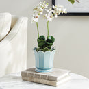 NAPA Home & Garden, MALINE FOOTED  POT SMALL,N4NG36