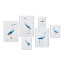 NAPA Home & Garden, BLUE HERON GALLERY PRINTS, SET OF 6