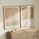 NAPA Home & Garden, COMPOSITION IN TAUPE GICLEES, SET OF 2,N4NH17