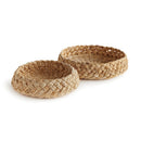 NAPA Home & Garden, ABACA FRENCH BRAIDED BASKETS, SET OF 2