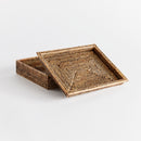 NAPA Home & Garden, BURMA RATTAN LIDDED LETTER BOX,N4TN01BR